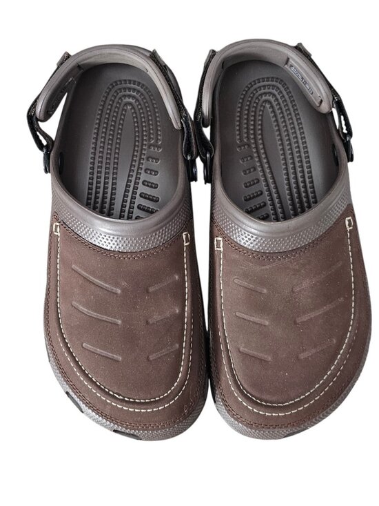 Crocs Men\'s Classic Yukon Vista II LiteRide Clogs Slip on Shoe Brown Size 8 main image 9